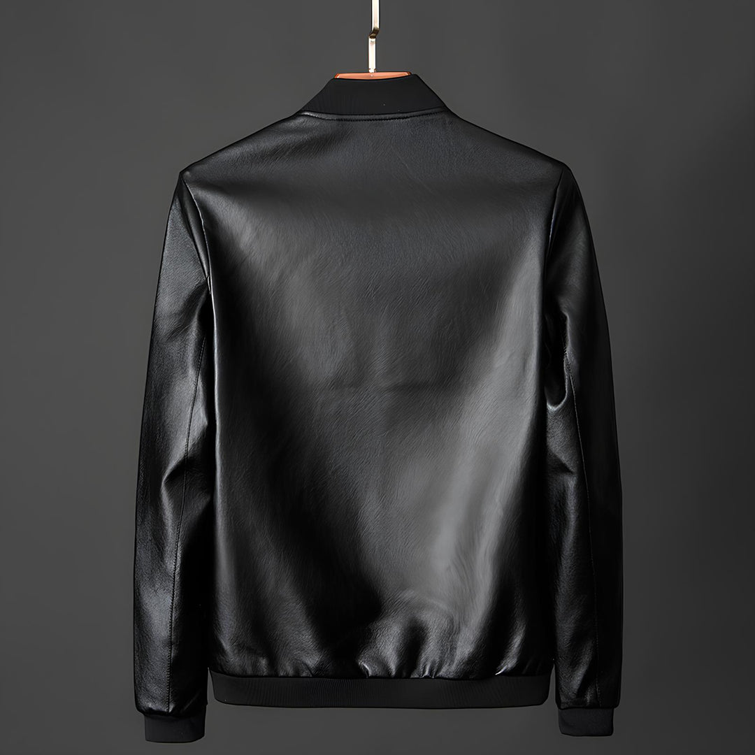 CALLAHAN LEATHER BOMBER