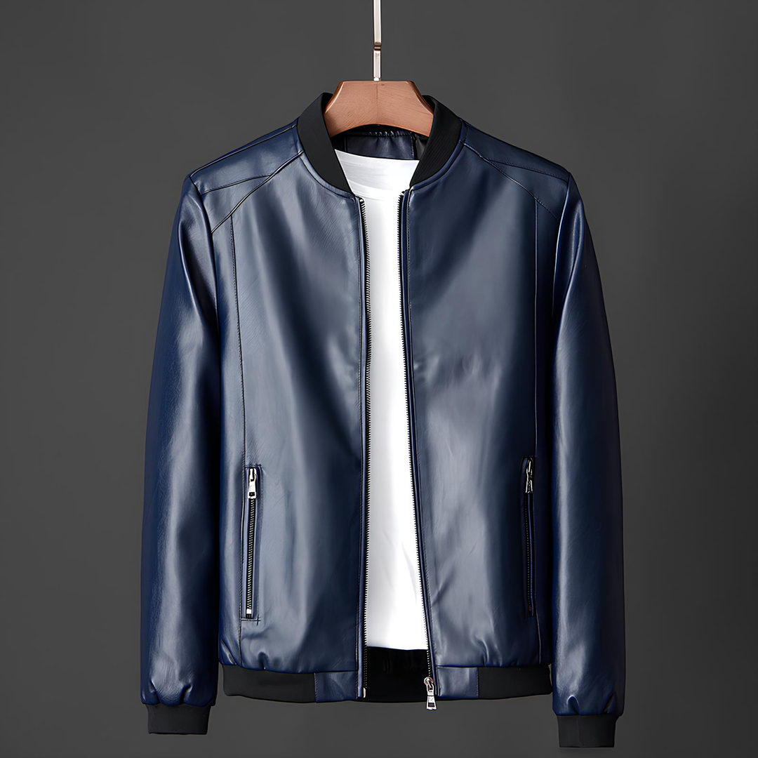 CALLAHAN LEATHER BOMBER