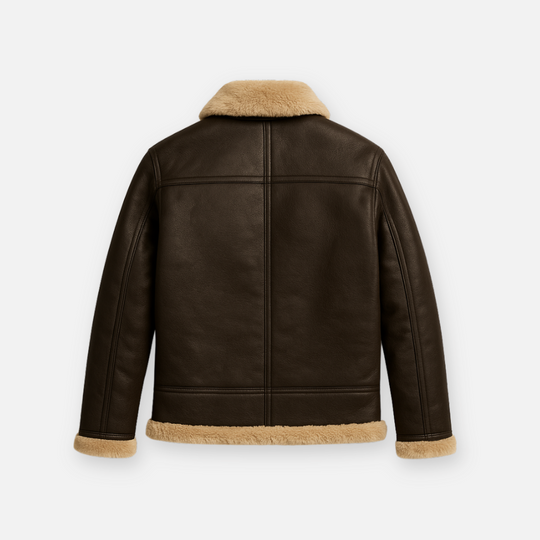 Fur lined Leather Jacket