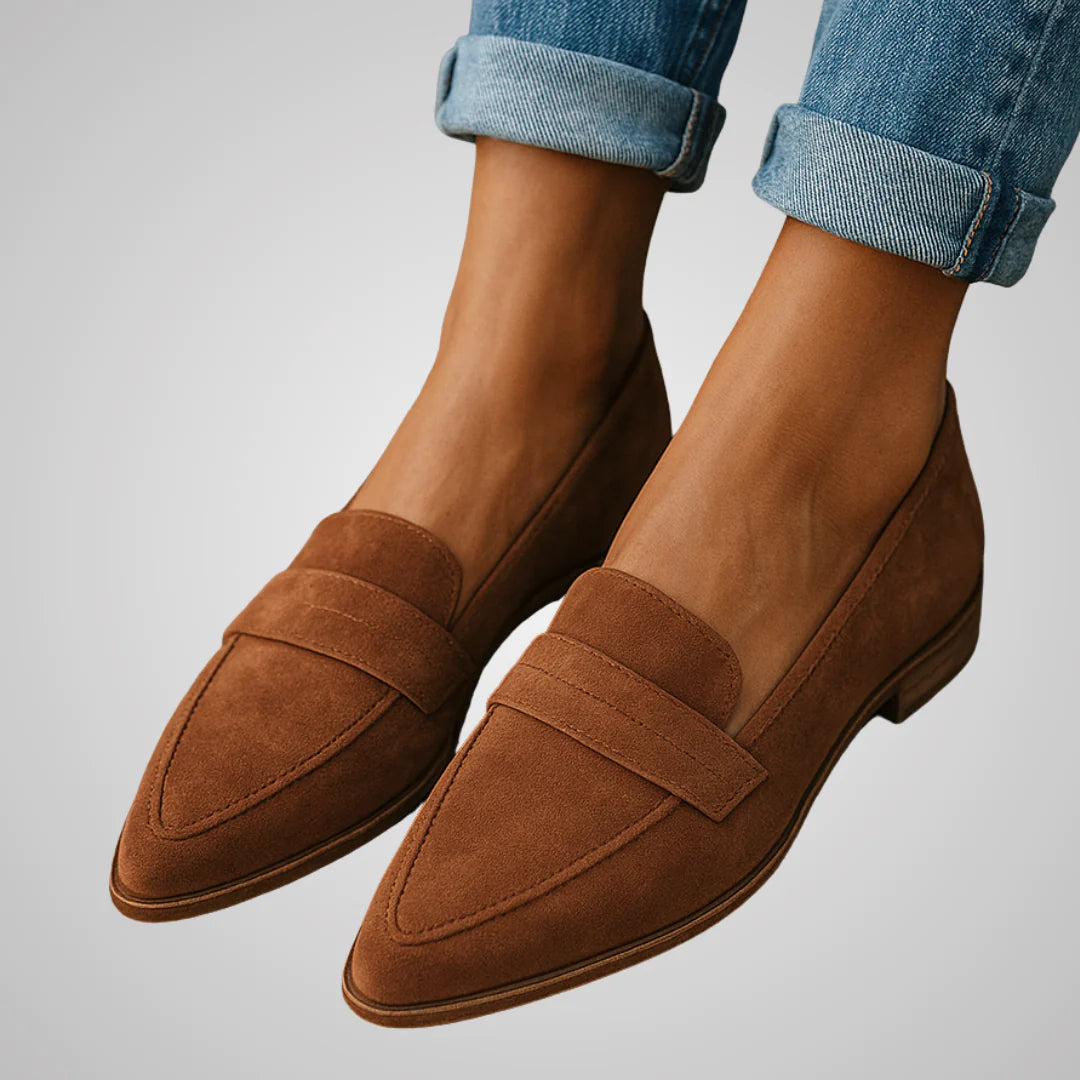 Chloe™ | Velvet Chic Loafers